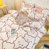 Fashion Cartoon Spring Bedding Sets for Kids & Adults