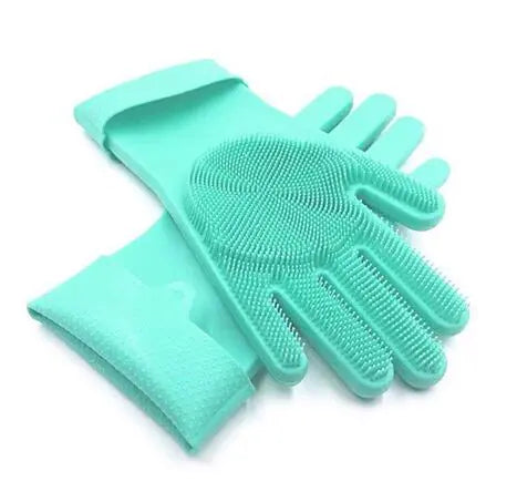 Multifunctional Silicone Cleaning Gloves for Home Use