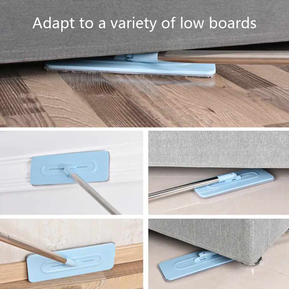 Self-Cleaning Flat Mop for Home Use (Wet & Dry)