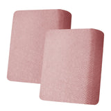 ZNSAYOTX Stretch Individual Cushion Covers Sofa Loveseat Cushion Couch Seat Covers Slipcovers Soft Replacement Unique Pattern Furniture Protector with Elastic Bottom (Rose 2 Pc Cushion Cover)