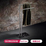 Marble Freestanding Towel Rack for Bathroom Storage