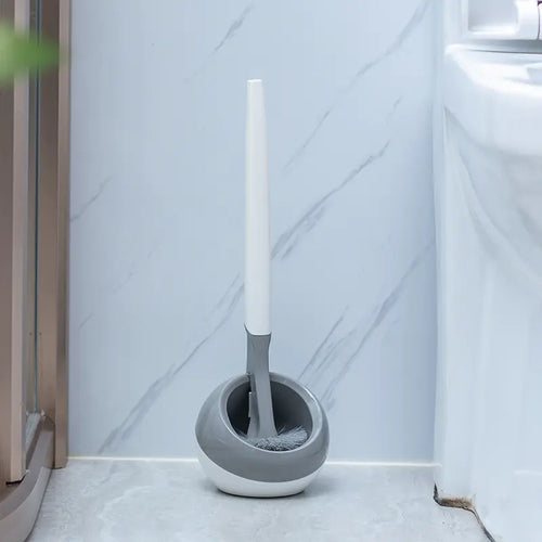 Toilet Brush Cleaning Set with Base for Home Use