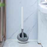 Toilet Brush Cleaning Set with Base for Home Use