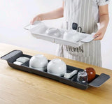 Retractable Bathtub Shelf for Bathroom Storage