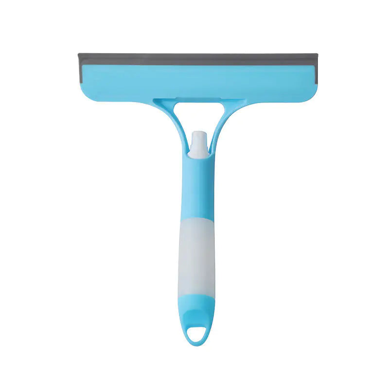 Home Window Cleaning Tool with Silicone Squeegee