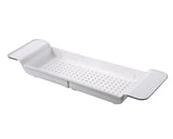 Retractable Bathtub Shelf for Bathroom Storage
