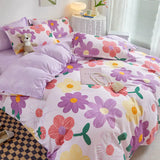 Fashion Cartoon Spring Bedding Sets for Kids & Adults
