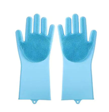 Multifunctional Silicone Cleaning Gloves for Home Use