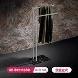 Marble Freestanding Towel Rack for Bathroom Storage