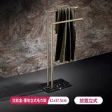 Marble Freestanding Towel Rack for Bathroom Storage