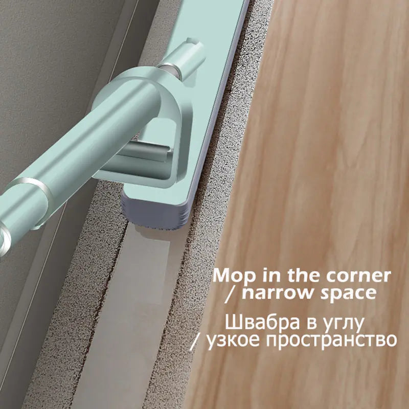 Self-Cleaning Mop with Foam Pad for Home Use
